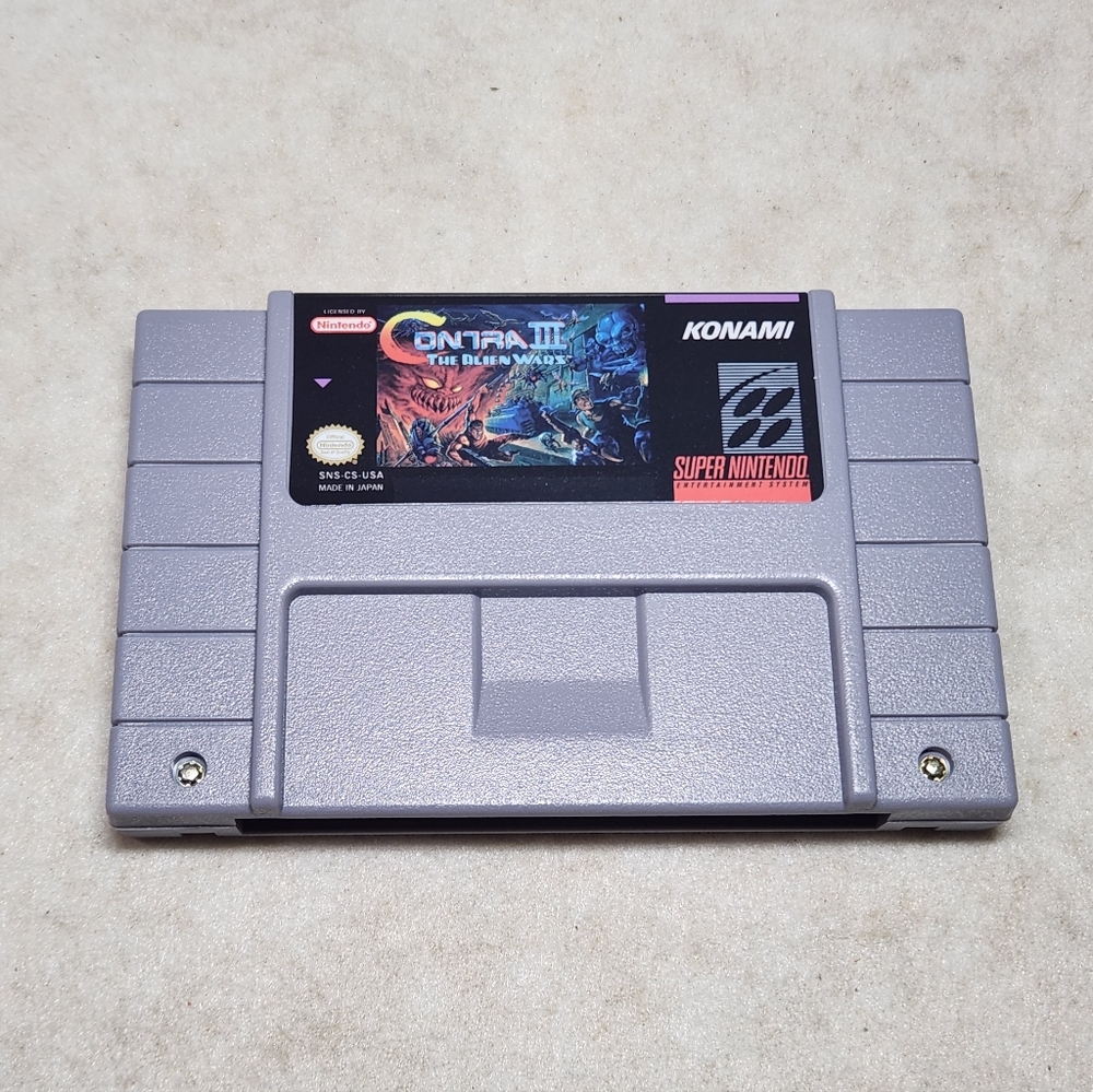 Contra 3 The Alien Wars Nintendo SNES